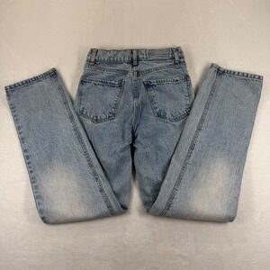 Revice Denim Ex-Boyfriend Light Wash High Rise Straight Leg‎ Jeans Blue Size 23